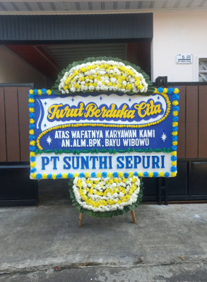 Papan Bunga Duka di Cikerai