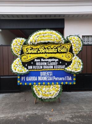 Papan Bunga Duka di Cikerai