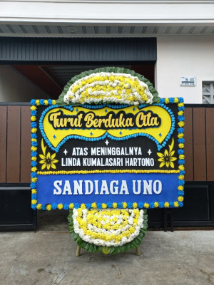 Papan Bunga Duka di Cikerai